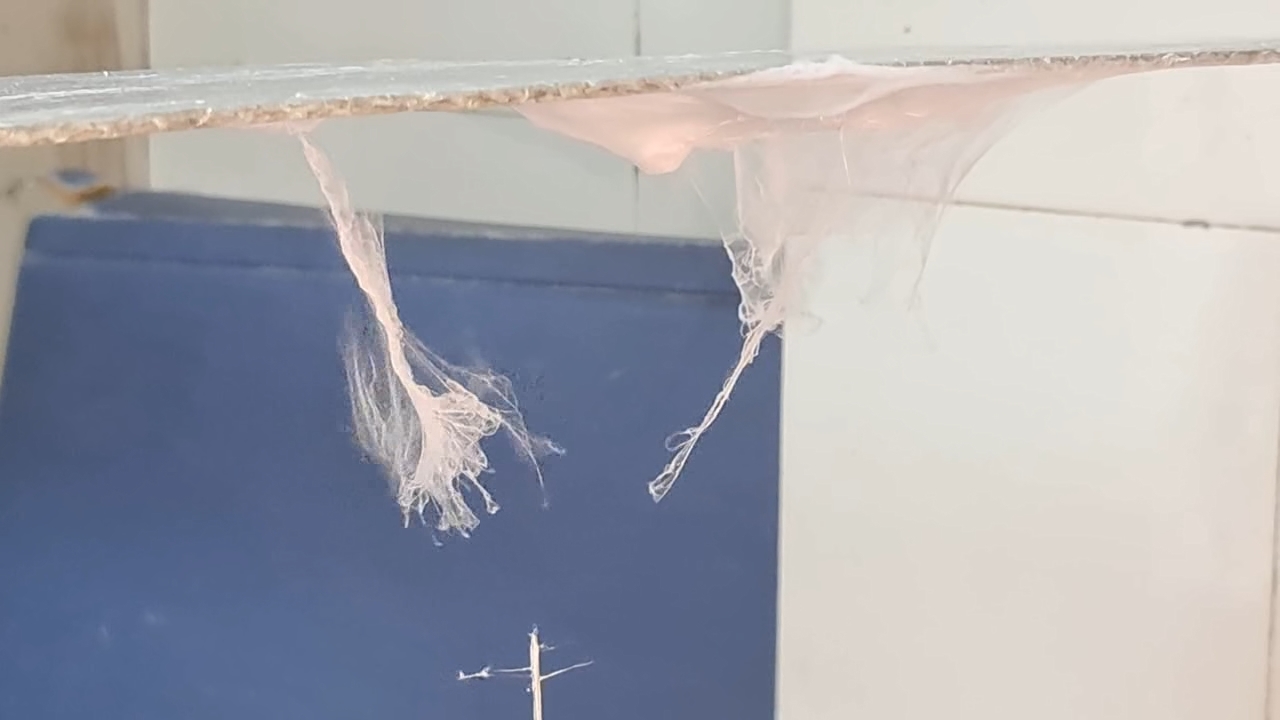 Electrospinning: Solutions of Polystyrene and Polyvinylidene Difluoride in Dimethylformamide